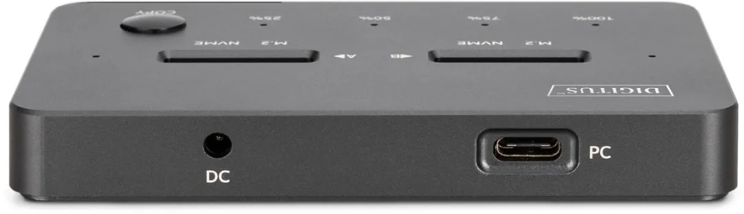 Digitus DA-71545-1 USB 3.2 Basisstation - Zwart