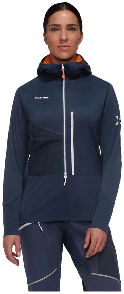 Mammut Eiger Speed Hybrid Hoodie Blauw L Vrouw