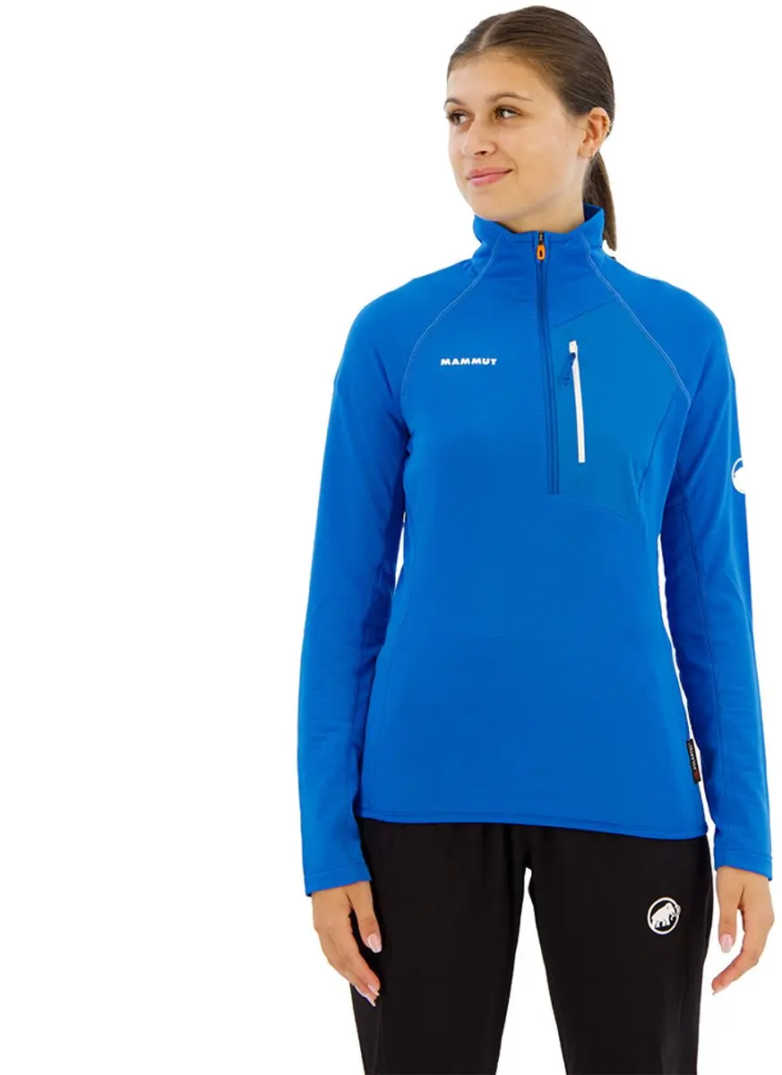 Mammut Aenergy Ligh Half Rits Trui Blauw XS Vrouw