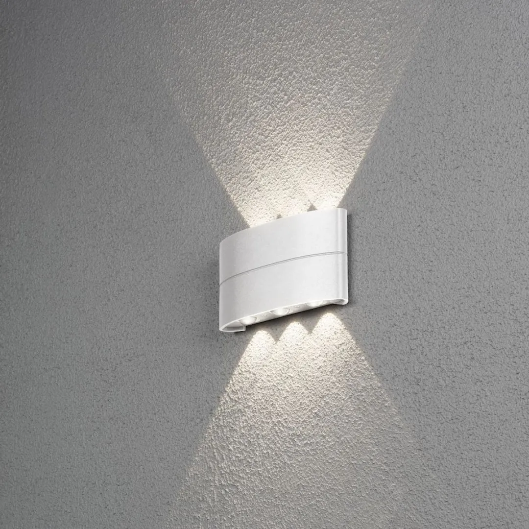 Konstsmide Chieri Spotlamp Buiten 6-lichts LED 3000K - Wit