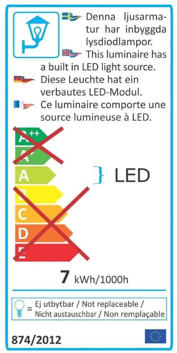 Konstsmide Chieri Spotlamp Buiten 6-lichts LED 3000K - Wit