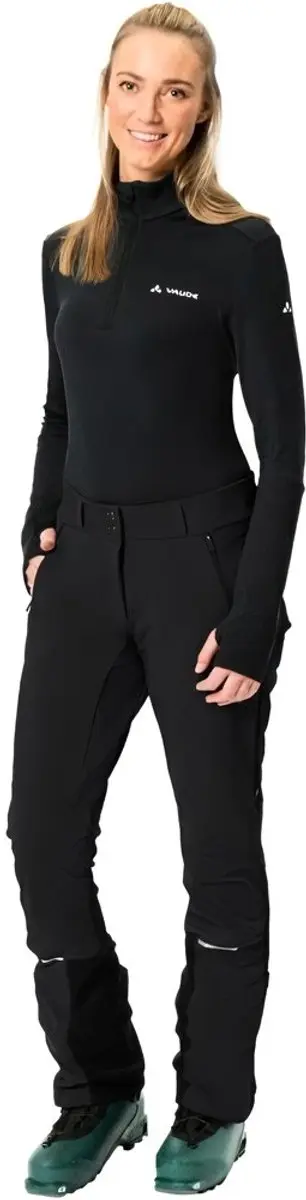 Vaude Damesbroek Larice Pants IV - Zwart - 40 - afbeelding 2 van 6