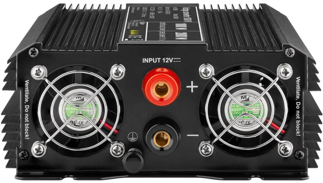 Goobay SPW IT Eiland omvormer 1000 W 12 V/DC - 230 V/AC, 5 V/DC