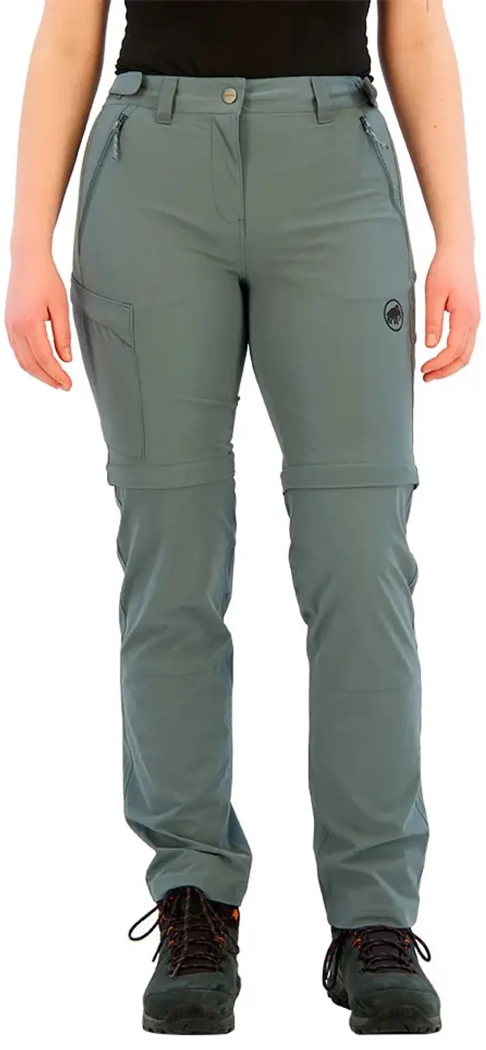 Mammut Runbold Iv Zip Off Broek Grijs 38 / Regular Vrouw