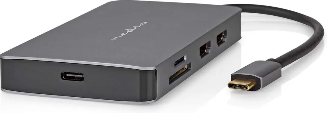 Nedis CCBW64250AT02 USB-C Hub 7-in-1 - 5 Gbps - Antraciet - afbeelding 6 van 6