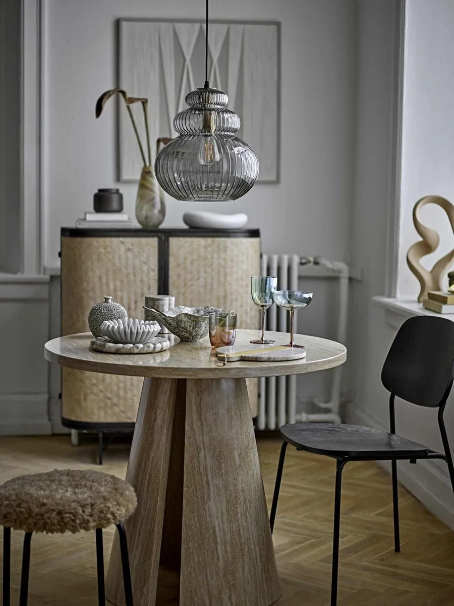 Bloomingville Hanglamp Sybia Glas - Grijs