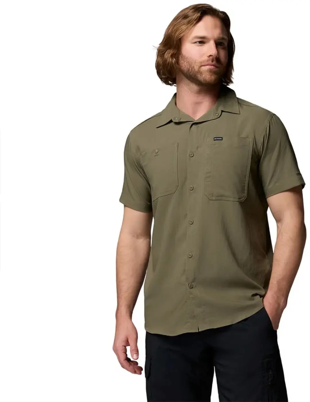 Columbia Silver Ridge™ Utility Ii T-shirt Met Korte Mouwen Groen XS Man