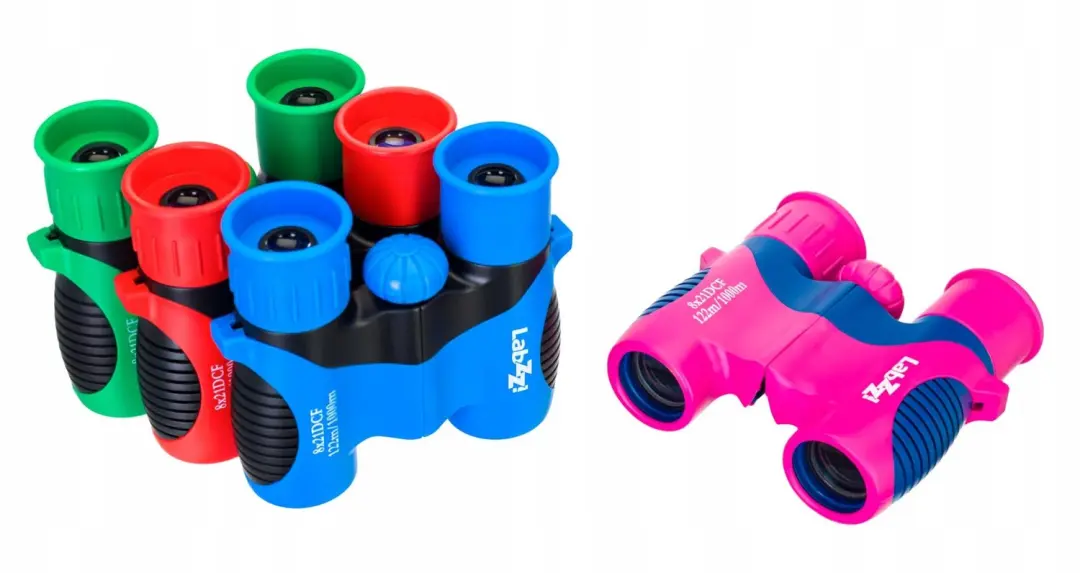 Levenhuk LabZZ B2 Flamingo Verrekijker voor Kinderen - 8x - afbeelding 2 van 5
