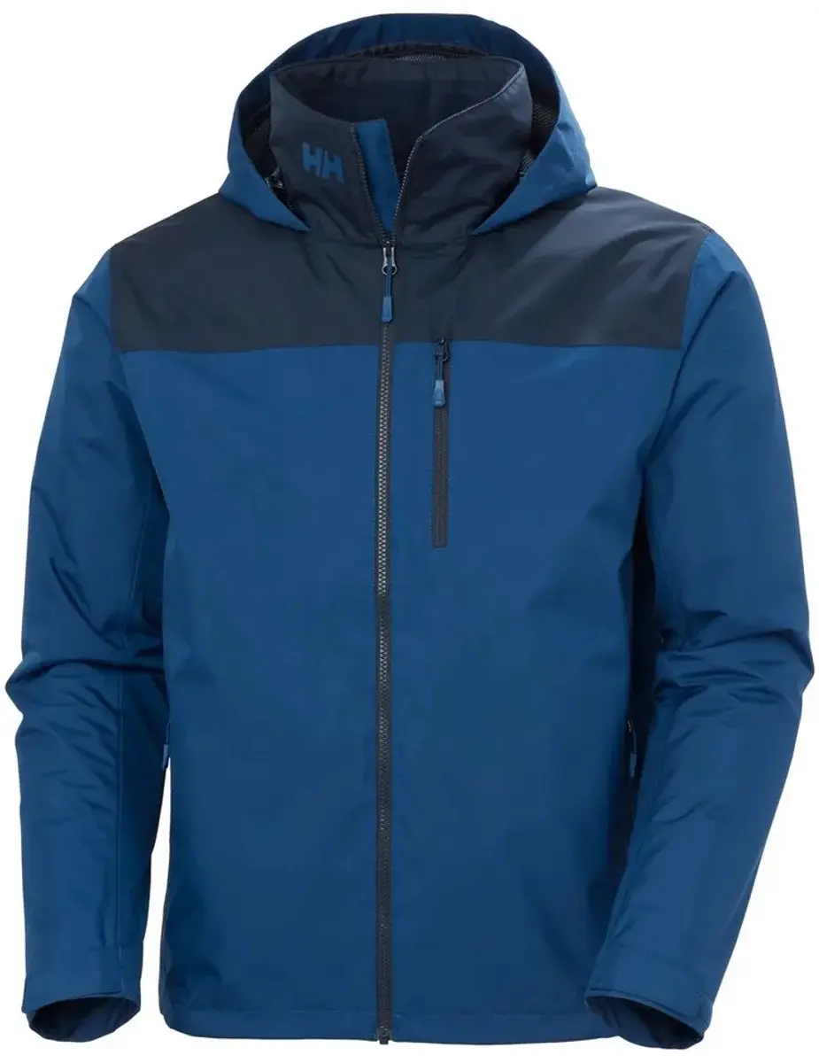 Helly Hansen Crew Midlayer 2 Hooded Jas - Donkerblauw - M - afbeelding 4 van 4