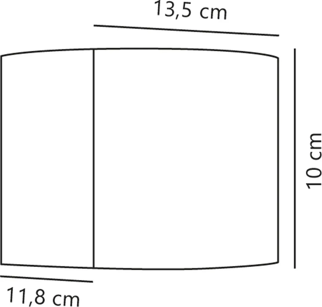 Nordlux Milda Wandlamp LED - 10cm - Antraciet - afbeelding 6 van 6