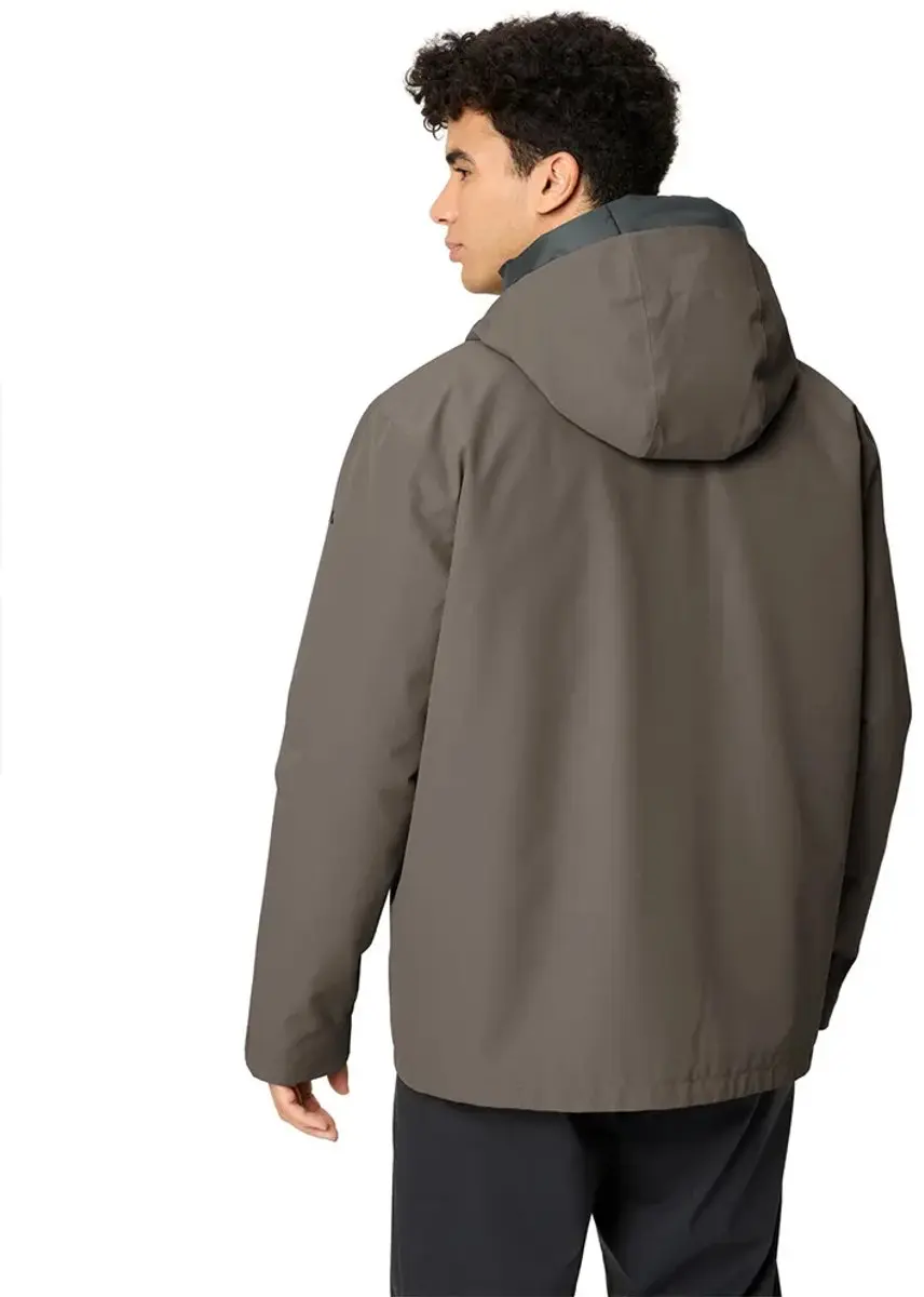 VAUDE Mineo 3-in-1 Jas - Deer Brown - M - afbeelding 4 van 4