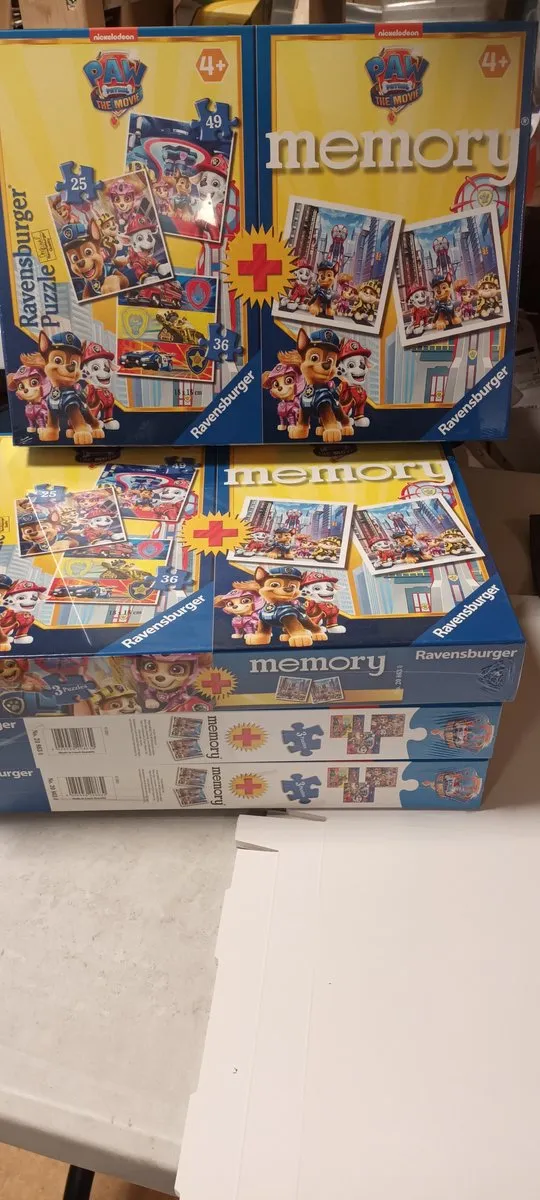 Ravensburger Paw Patrol Memory & Puzzel