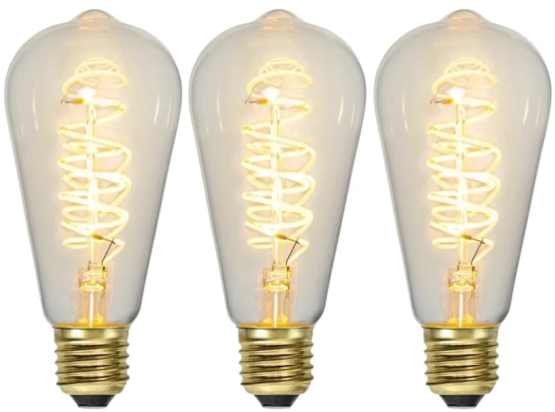 Star Trading LED Lamp E27 4W - 3 Stuks