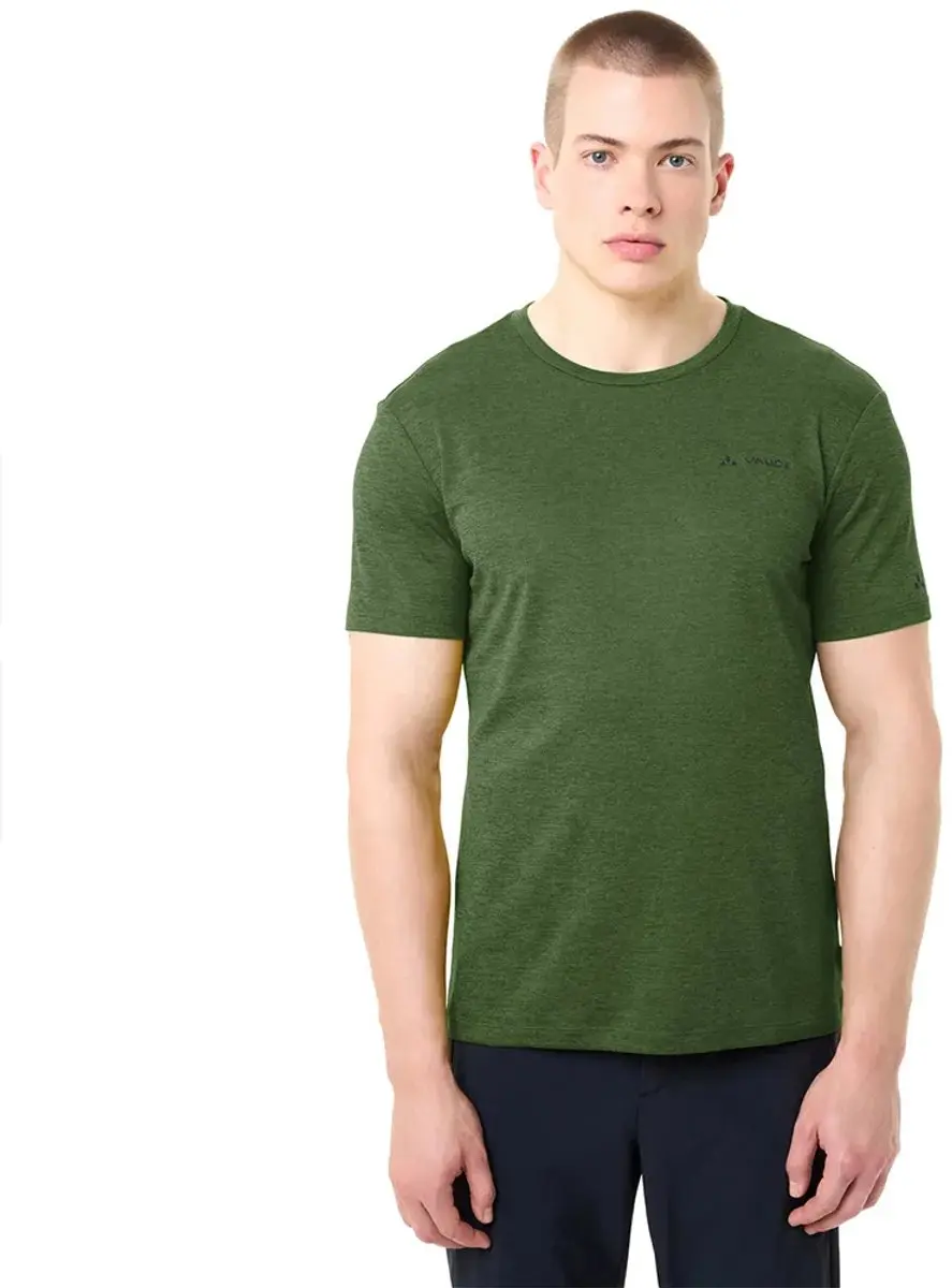 Vaude Essential T-shirt Met Korte Mouwen Groen L Man
