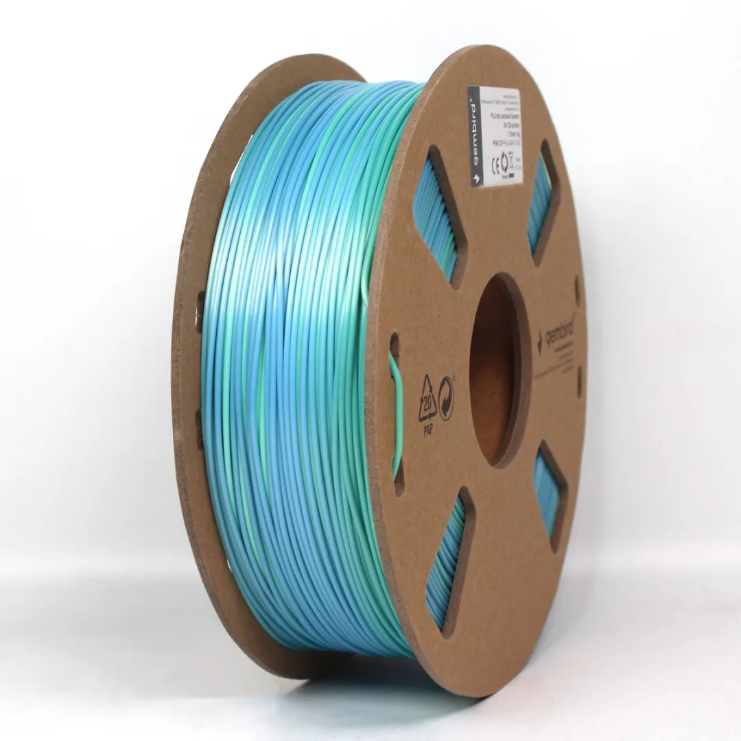 Gembird PLA Silk Rainbow 3D Printerfilament 1.75mm