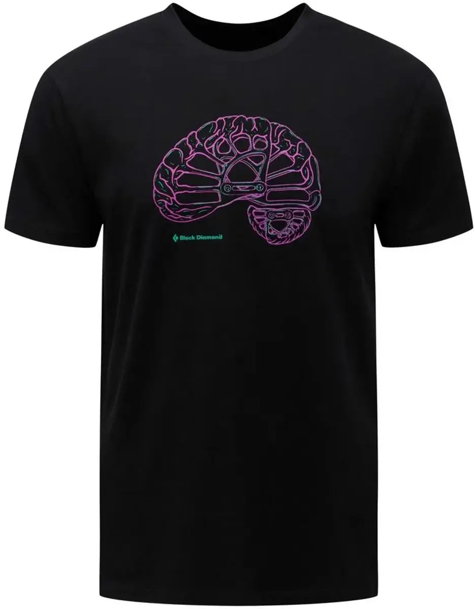 Black Diamond Brain On Camelot T-shirt Met Korte Mouwen Zwart S Man