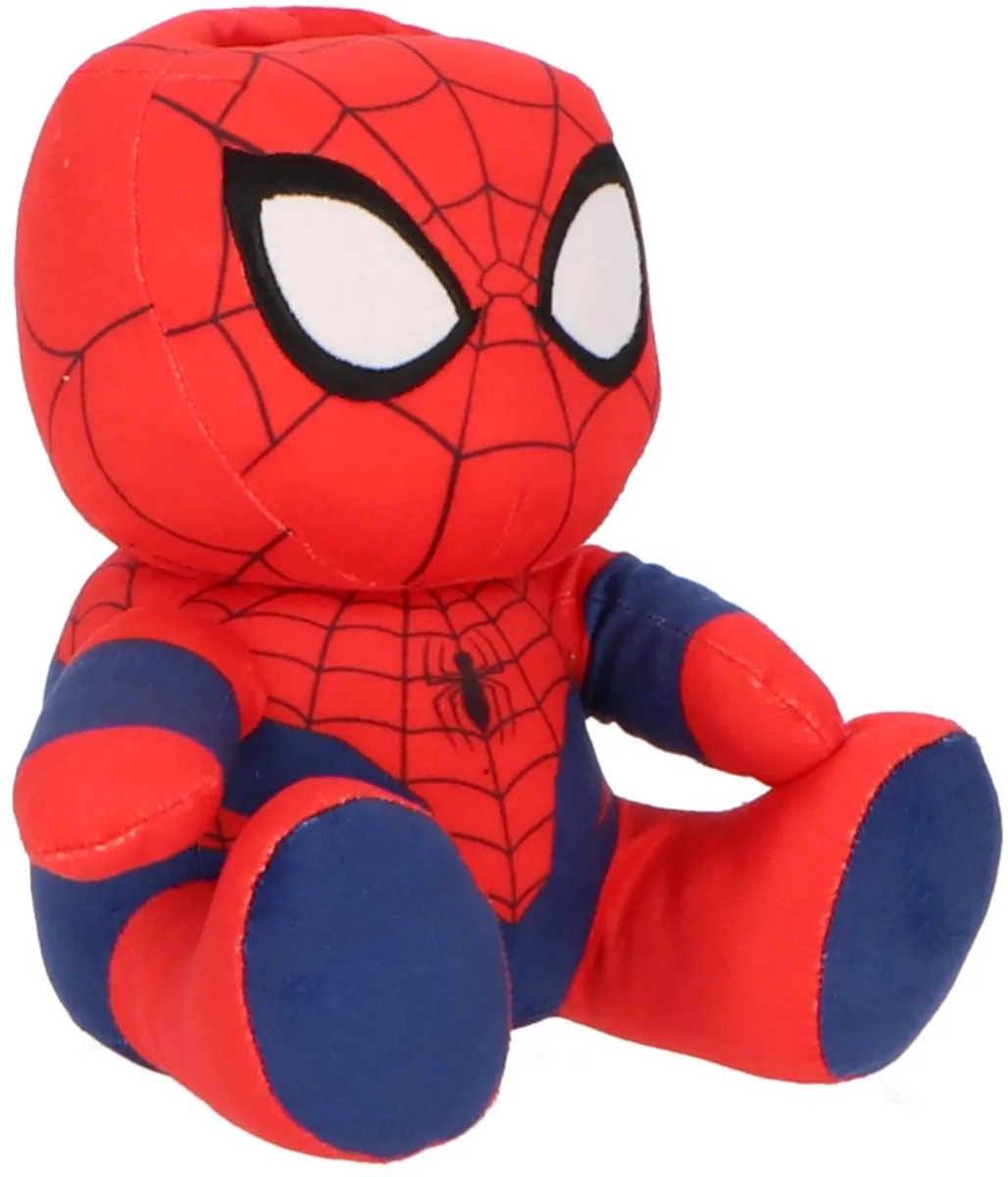 Disney Spiderman Knuffel Spaarpot - 20cm - Rood/Blauw