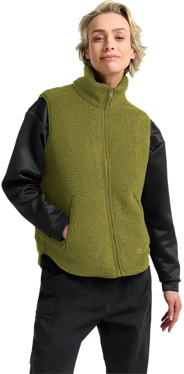 Jack Wolfskin High Curl Vest Groen 2XL Vrouw