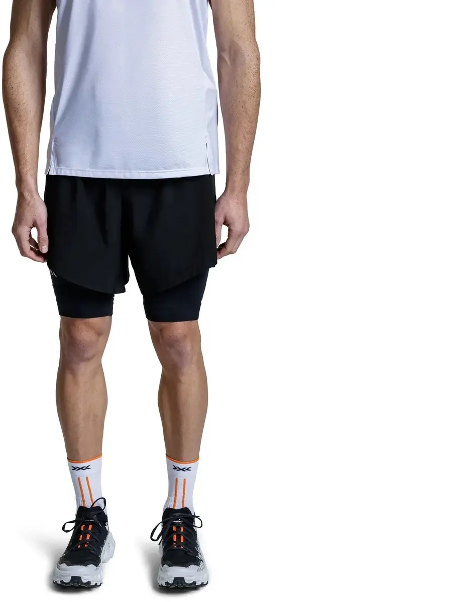 X-Bionic Effektor 2in1 Korte Broek - Zwart - M - afbeelding 3 van 4