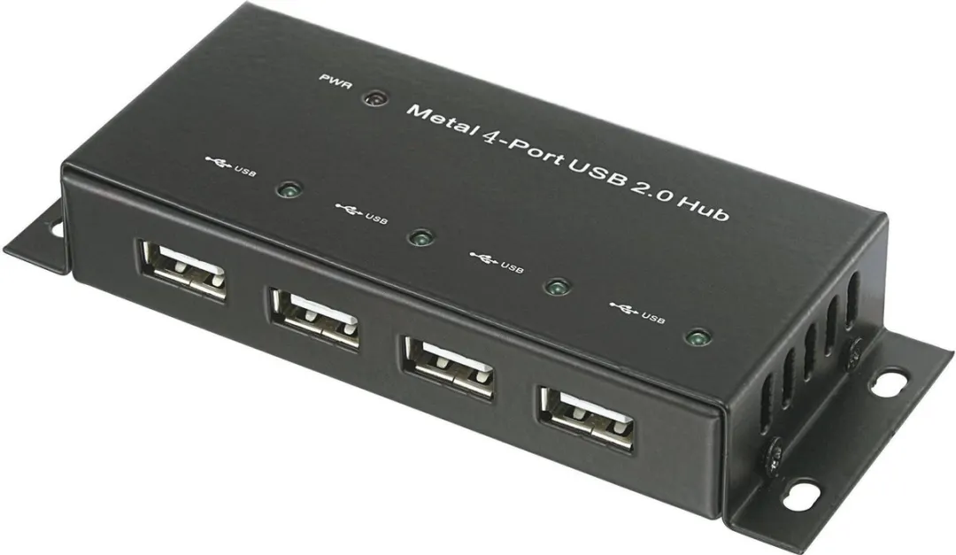 Renkforce RF-4830984 USB-hub 4 Poorten USB 2.0 - Zwart