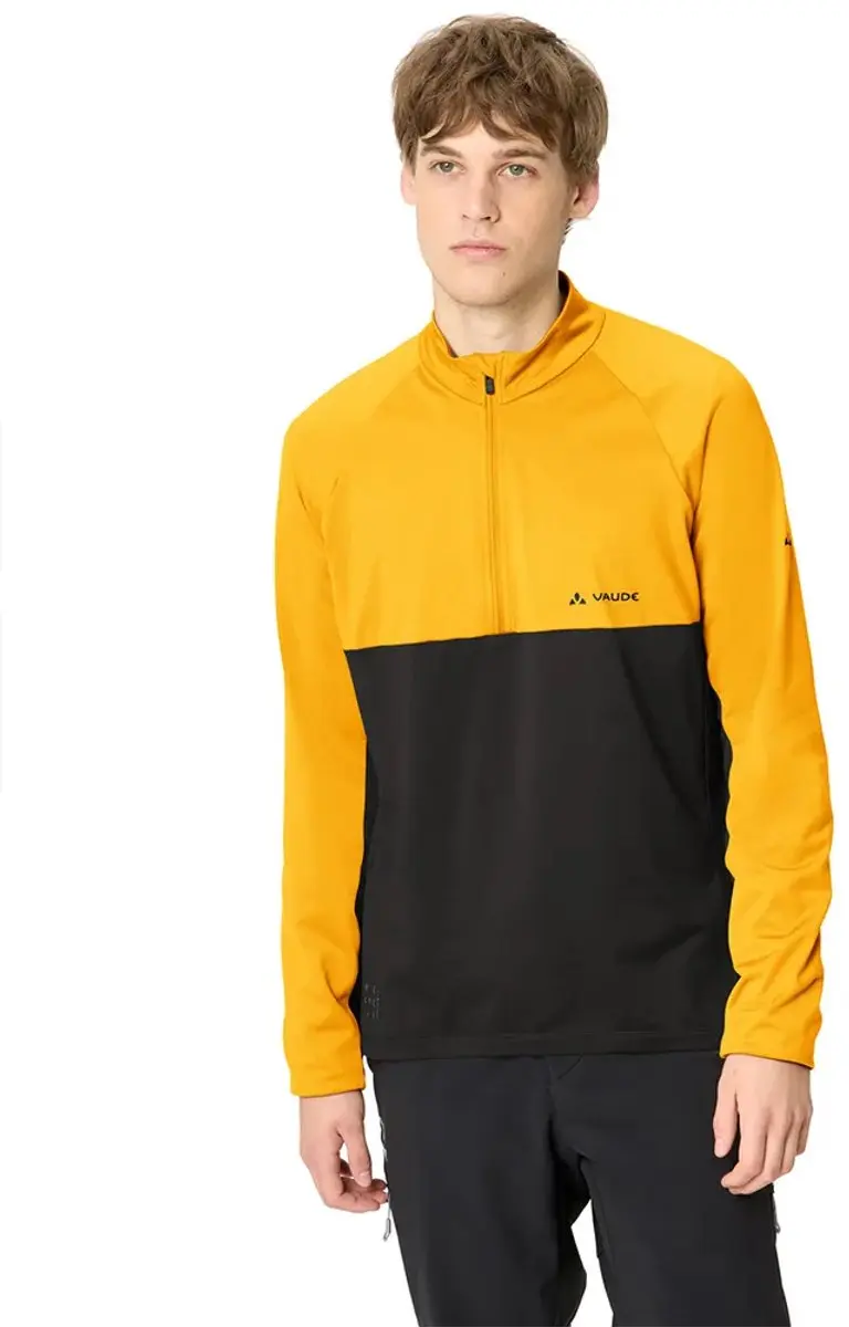 Vaude Qimsa T-shirt Met Lange Mouwen Geel S Man