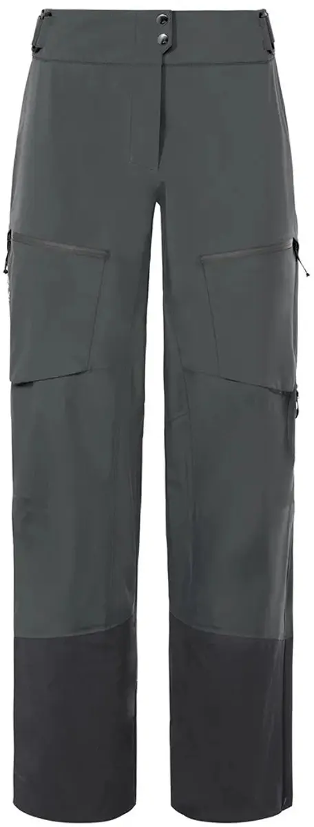 VAUDE Monviso II Dames Skibroek - Graphite - 40 - afbeelding 3 van 4
