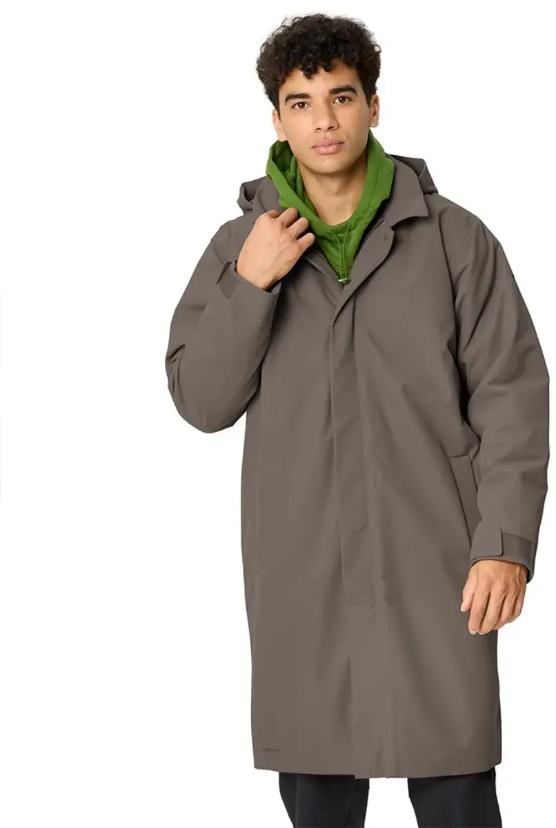 Vaude Coreway Trench Donzen Jas Grijs L Man