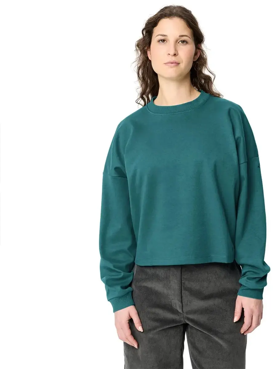Vaude Najun T-shirt Met Lange Mouwen Groen 38 Vrouw