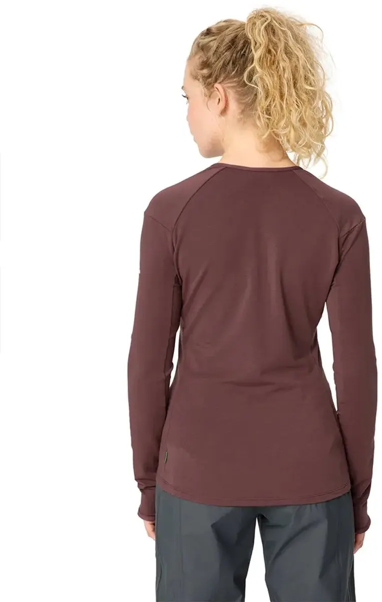Vaude Monviso Dames Sweatshirt - Ruby Dusk - 36 - afbeelding 2 van 4