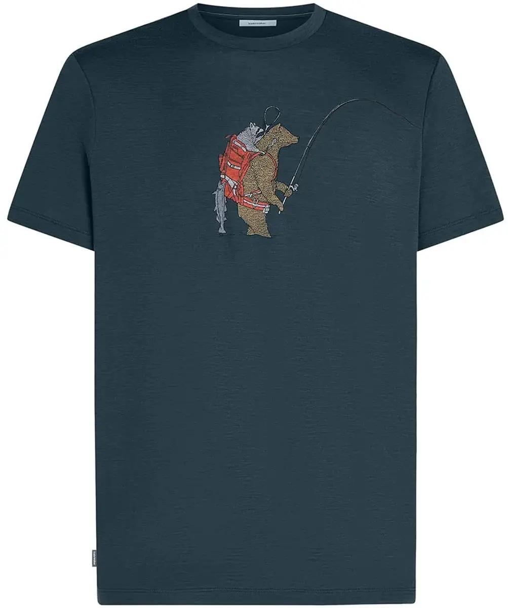 Icebreaker Merino 150 Tech Lite T-shirt - Abyss - M - afbeelding 3 van 6
