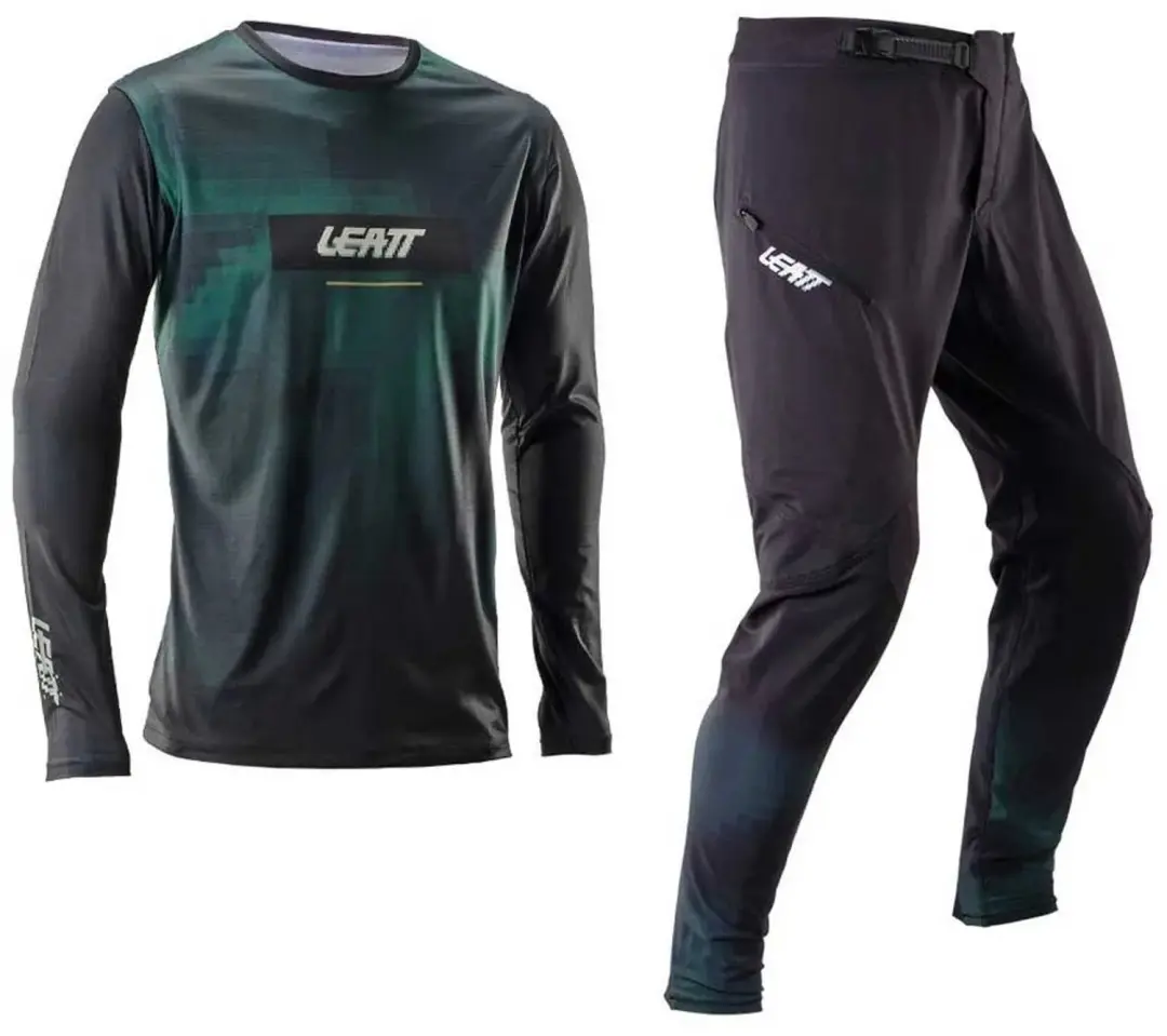 Leatt Gravity 1.0 T-shirt Met Lange Mouwen Zwart 2XL Man