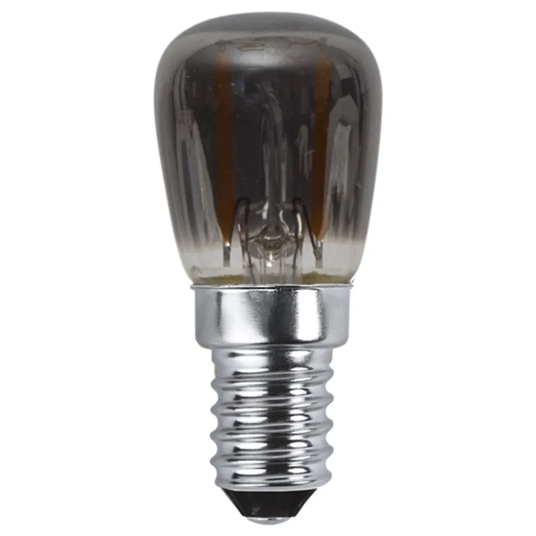 Star Trading Mini Lampje E14 1W - 5 Stuks - Rookglas
