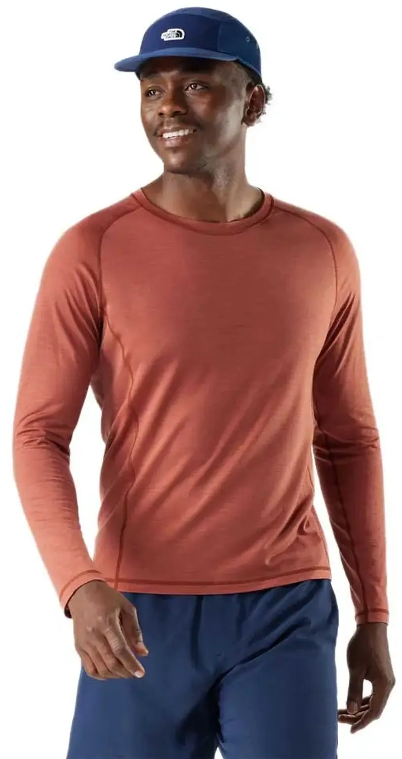 Smartwool Active Ultralite T-shirt Met Lange Mouwen Oranje M Man