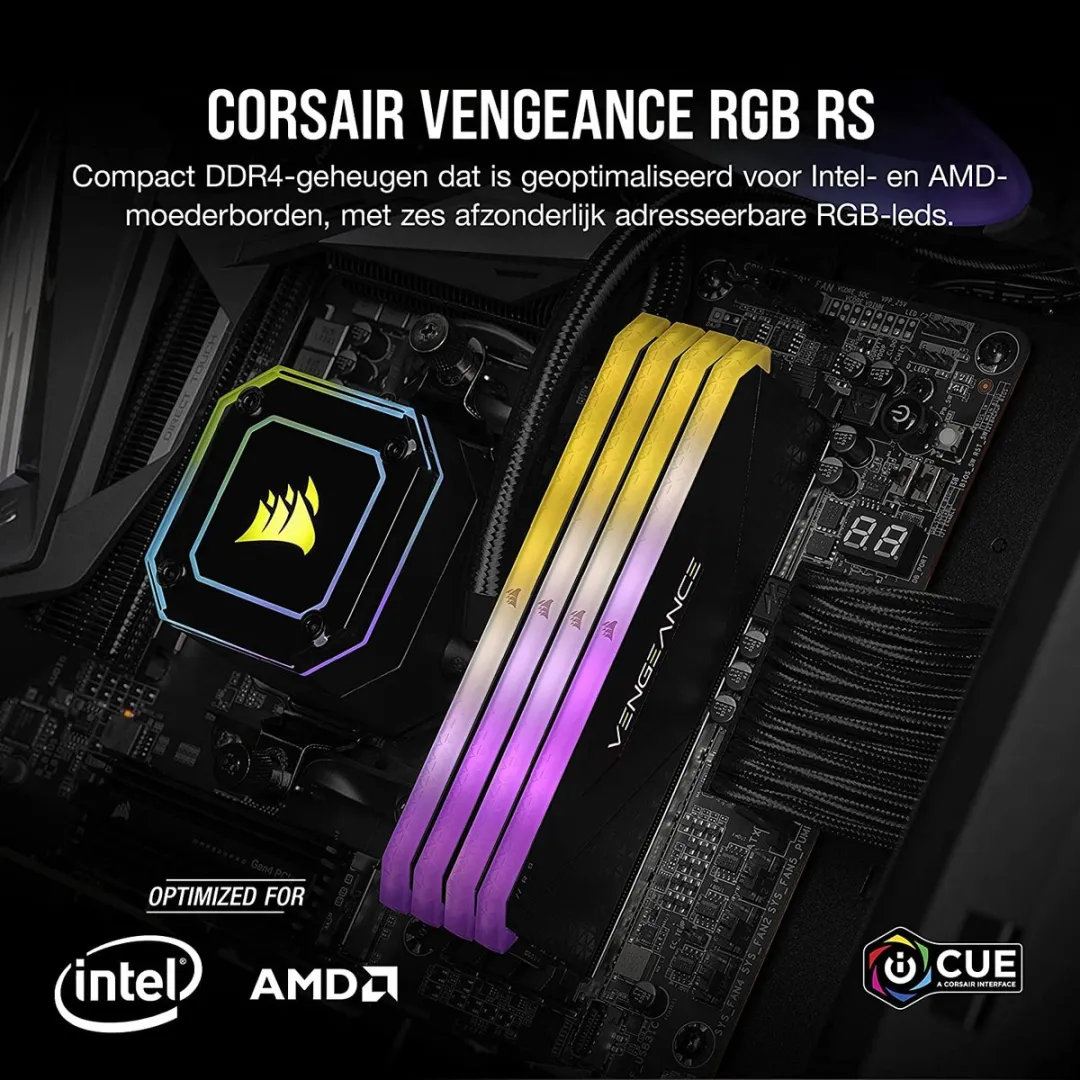 Corsair Vengeance RGB RS CMG16GX4M2E3200C16 DDR4 16GB (2x8GB) 3200MHz
