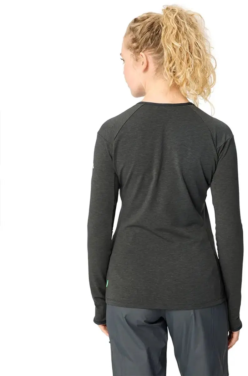 Vaude Monviso Dames Hoodie - Graphite - 40 - afbeelding 2 van 3