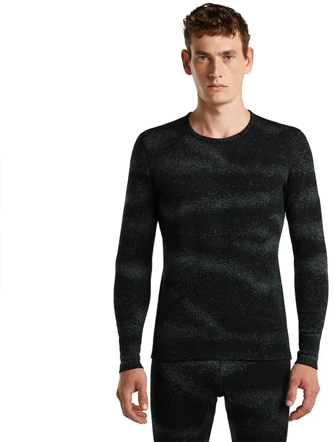 Icebreaker 260 Tech Vertex T-shirt Met Lange Mouwen Zwart M Man