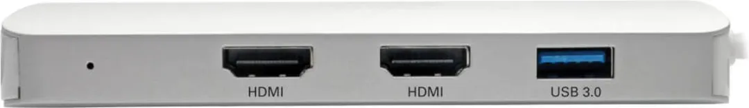 Eaton Tripp-Lite U442-DOCK12-S USB-C Docking Station - Zilver - afbeelding 3 van 6