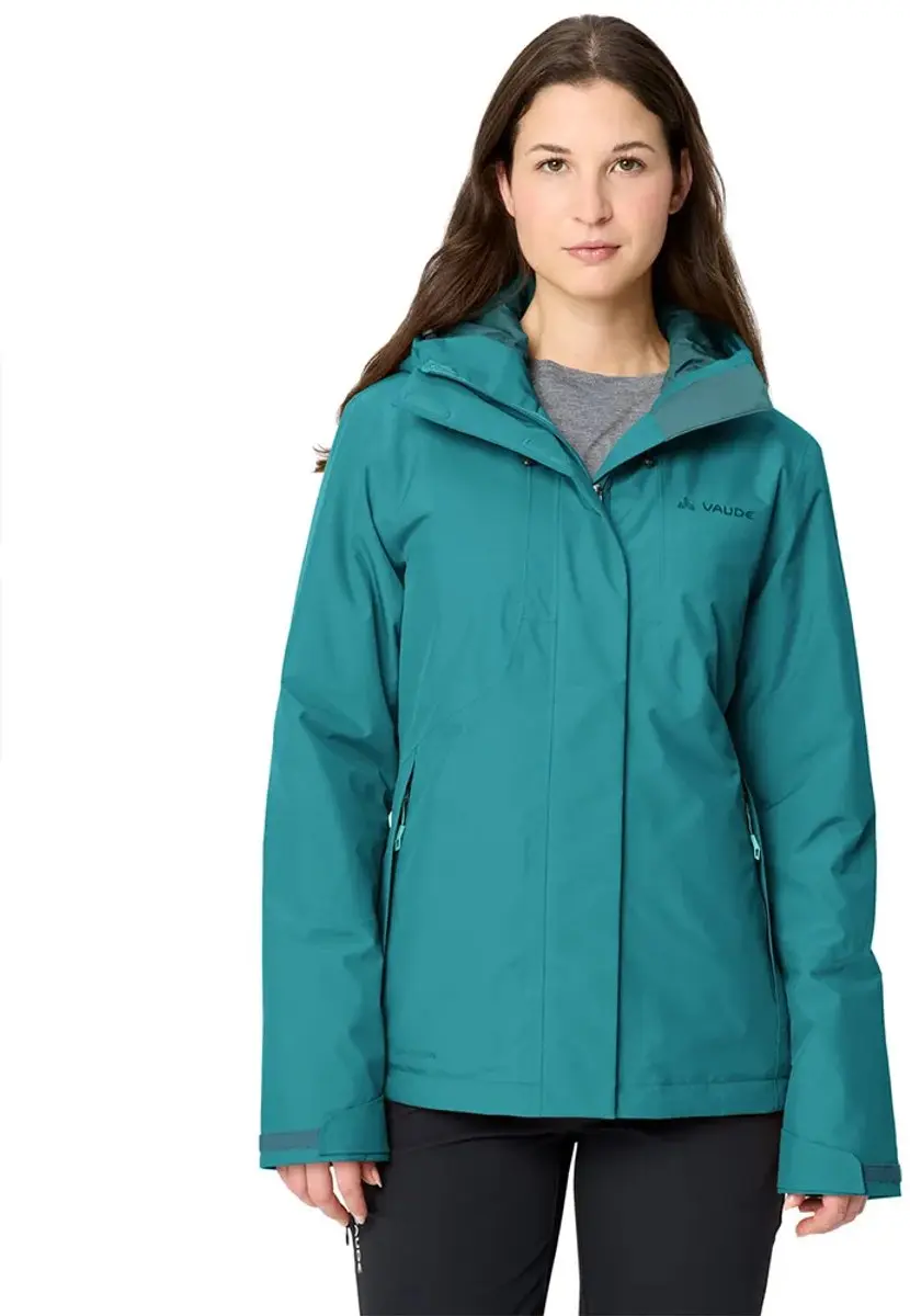 Vaude Rosemoor Padded Ii Donzen Jas Groen,Blauw 40 Vrouw
