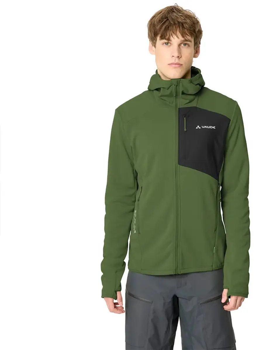 Vaude Monviso Iii Fleece Met Volledige Rits Groen L Man