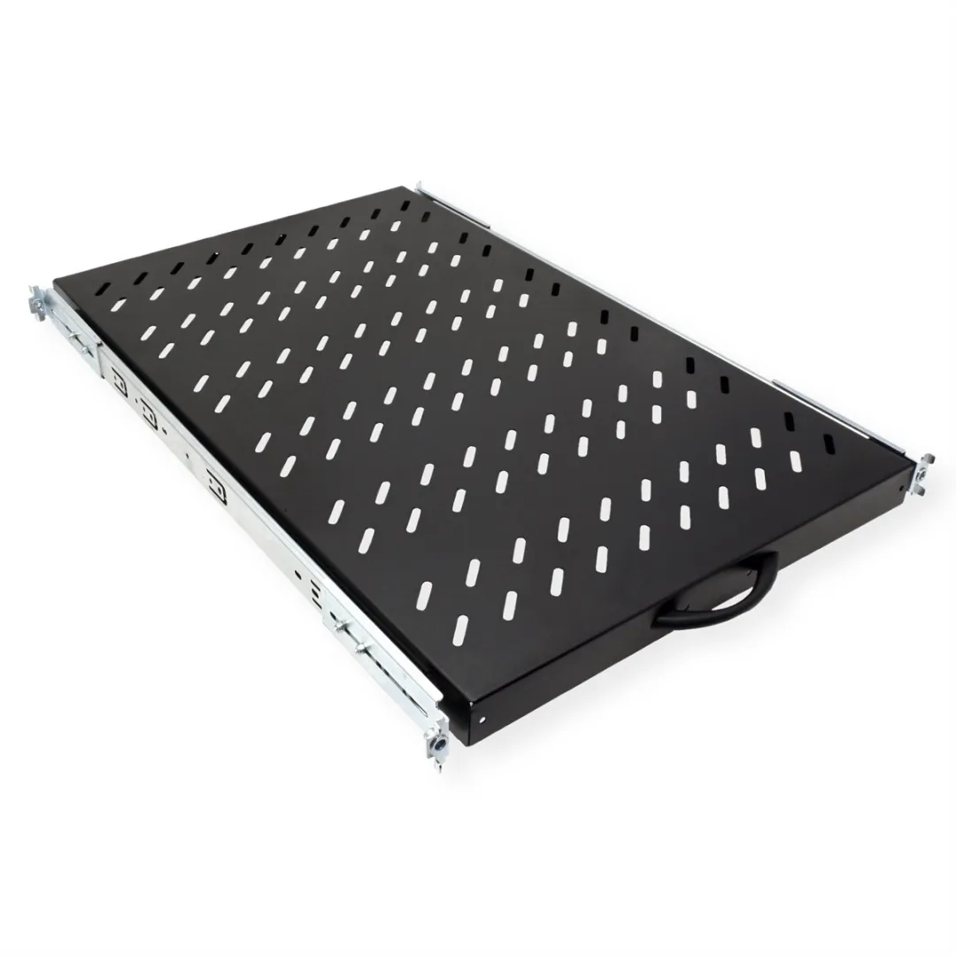 Value 19" Uittrekbare Plank - 420x700mm - 25kg - Zwart - afbeelding 6 van 6