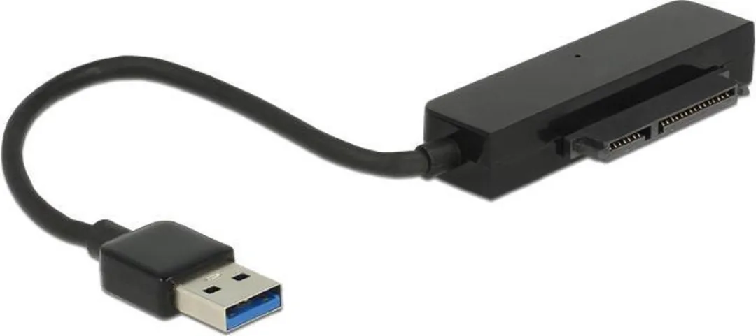 Delock 62742 USB 3.0 naar SATA Converter - 22 pin - Zwart - afbeelding 6 van 6