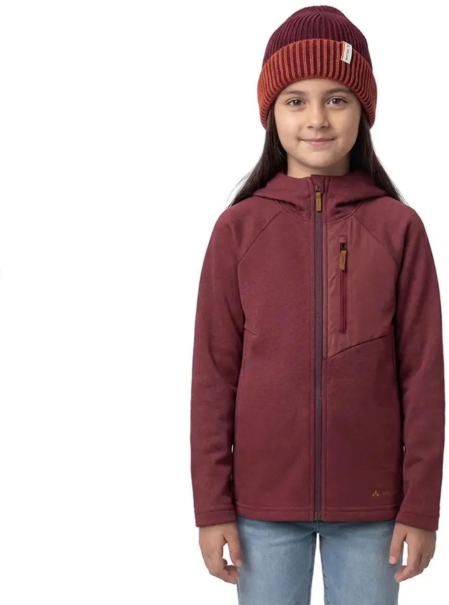 Vaude Rokua Jas Rood 134-140 cm Kinderen