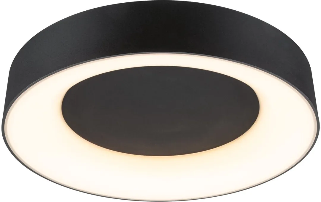 Paulmann Casca LED Plafondlamp Zigbee 3.0 RGBW 1750lm - Zwart mat
