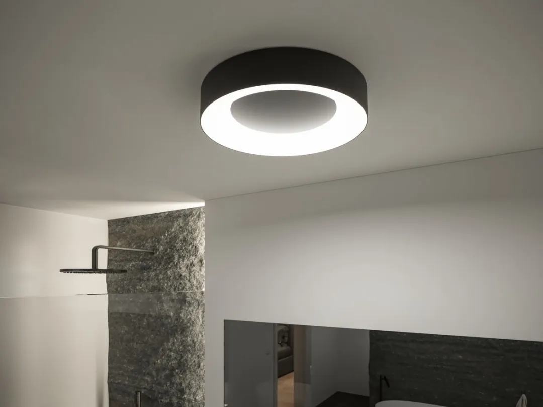 Paulmann Casca LED Plafondlamp Zigbee 3.0 RGBW 1750lm - Zwart mat