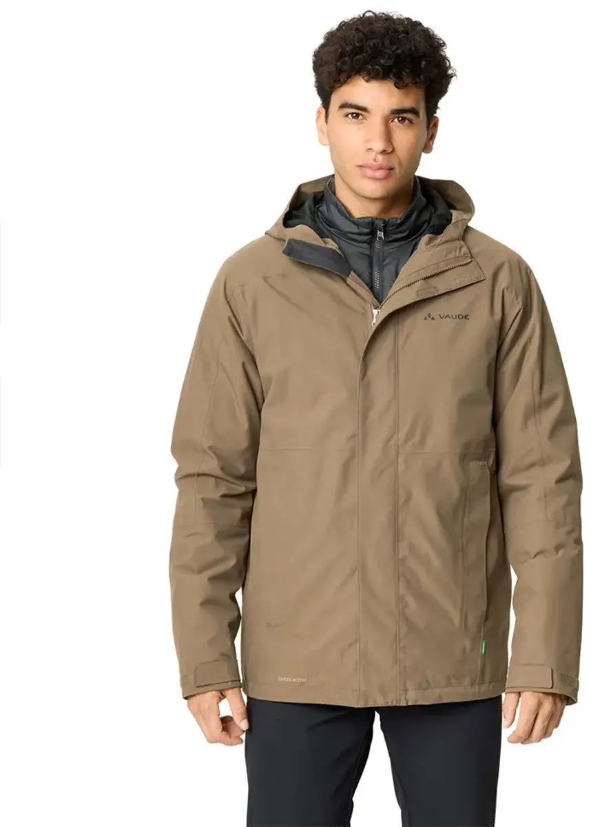 Vaude Neyland 3-in-1 Jas - Bruin - L - afbeelding 5 van 6