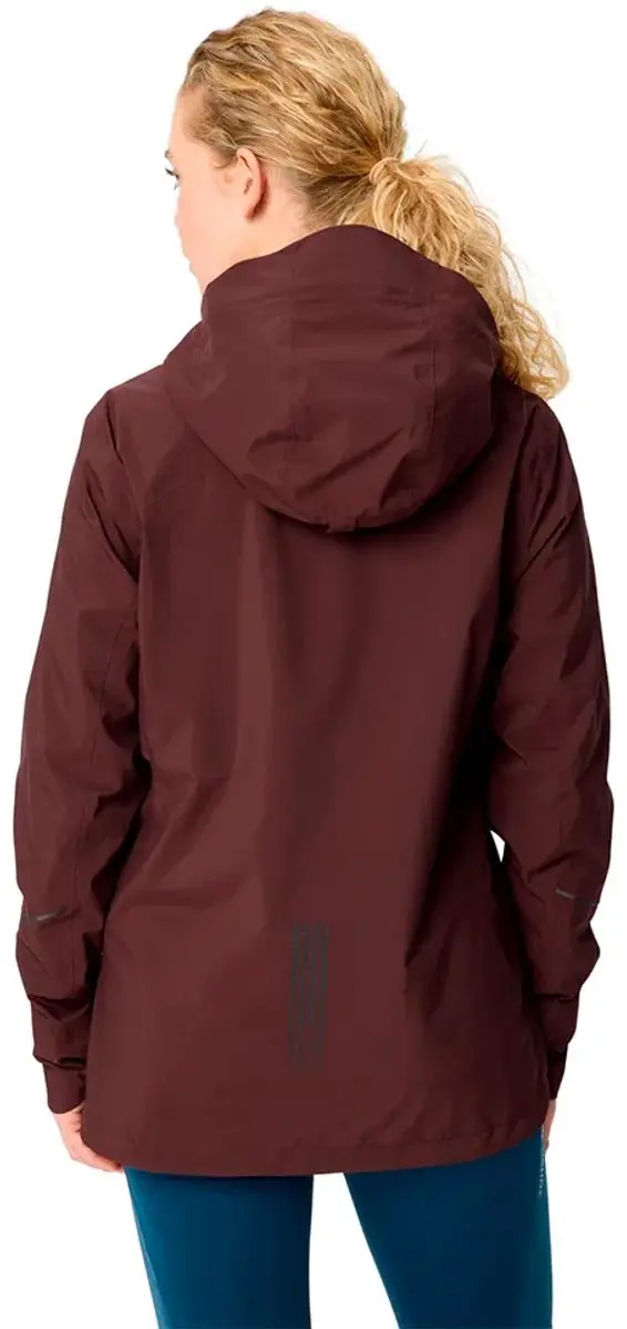 Vaude Yaras II 3in1 damesjack - Dark Oak - afbeelding 4 van 4