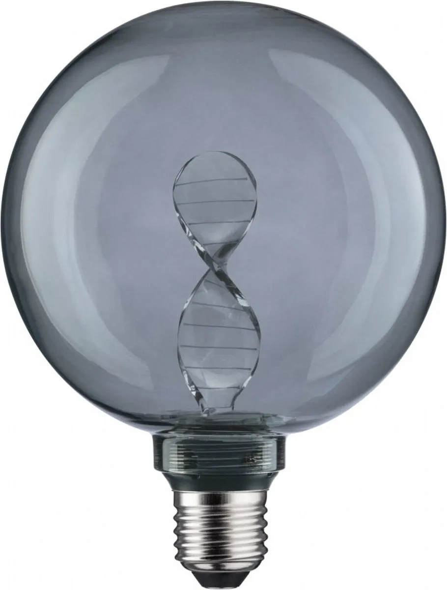 Paulmann Inner Glow Edition LED Globe Helix E27 3,5W 1800K Rookglas