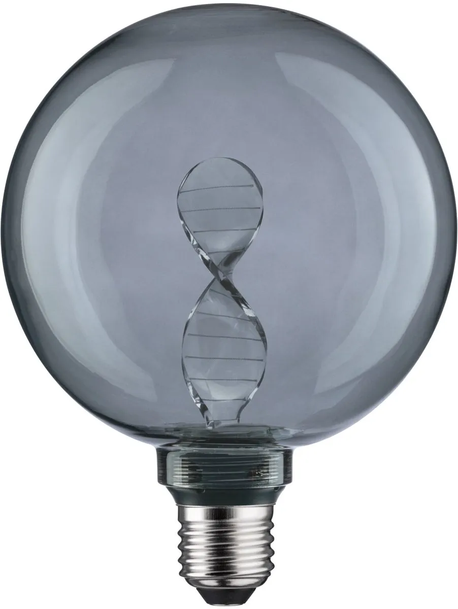 Paulmann Inner Glow Edition LED Globe Helix E27 3,5W 1800K Rookglas