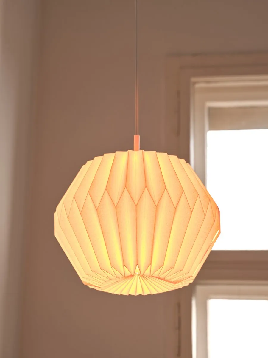 Osram Decor Papieren Lantaarn Edelsteen E27 Wit - 350mm - afbeelding 6 van 6