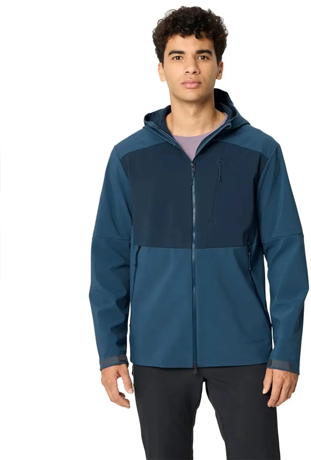 Vaude Roccia Iii Softshelljack Blauw L Man